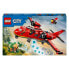 LEGO Fire Rescue Aircraft Construction Game