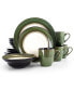 Grand Jade Luxurious Dinnerware with Complete Set of 16 Pieces