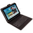 SILVER SANZ Universal Folio Case With Keyboard For Tablet Up To 10.1´´