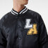 NEW ERA Los Angeles Lakers Team Logo Satin bomber jacket