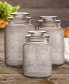 Glass Canister, Set of 3