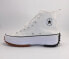 Converse Run Star Hike Hi White Black Gum Men's Sneakers Size 8 New 166799C