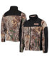 Men's Realtree Camo and Black San Francisco 49ers Hunter Softshell Full-Zip Jacket