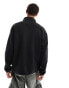 Nike Club fleece zip thru jacket in black