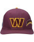 Men's Burgundy Washington Commanders Hometown Snapback Hat