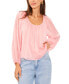 Women's Long-Sleeve Peasant Blouse