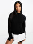 In The Style 2 in 1 jumper and shirt in black