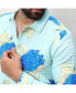 Men's Light Blue Hydrangea Foliage Shirt