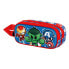 KARACTERMANIA Marvel The Avengers Mini Heroes 3D Double Pencil Case