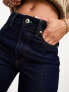 River Island straight leg jeans in dark wash blue