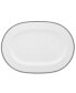 Whiteridge Platinum Oval Vegetable Bowl, 32 Oz.