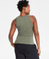 Women's Ribbed High-Neck Tank Top, XXS-4X, Created for Macy's