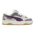 Puma 180 Premium Lace Up Womens Grey, Purple, White Sneakers Casual Shoes 39376