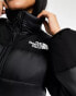 The North Face Himalayan insulated puffer jacket in black