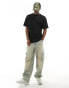 Cotton On box fit plain t-shirt in black