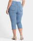 Plus Size Dakota Crop Pull-On Jeans