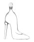 Stiletto High Heel Decanter 400 ml