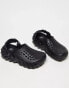 Crocs unisex echo clogs in black