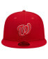 Men's Red Washington Nationals Logo 59FIFTY Fitted Hat