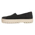 TOMS Alpargata Lug Womens Black Flats Casual 10015875