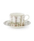 Tall Trees Teacup & Saucer, Set of 4