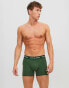 Jack & Jones 3 pack trunks with tonal waistband in multi