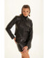 Women's Leather Jacket, Nappa Black