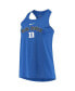 Women's Royal Duke Blue Devils Arch and Logo Classic Performance Tank Top