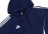 Adidas Bluza męska adidas Tiro 24 Sweat Hooded niebieska IR7546 S