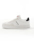 Tommy Jeans retro cupsole trainers in white and black