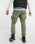 Marshall Artist cotton polyamide technical cargo pant in khaki