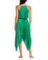 Ramy Brook Gia Midi Dress Women's Green M