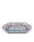 Aluminum Magnolia Flower Pattern Pyrex Casserole Dish Holder