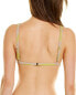 Beach Riot Mika Bikini Top Women's Yellow M