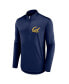 Men's Navy Cal Bears Tough Minded Quarter-Zip Top