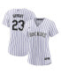 Women's Kris Bryant White, Purple Colorado Rockies Replica Player Jersey