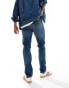 ASOS DESIGN slim fit jeans in mid wash blue