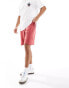 DTT jersey shorts in mineral red