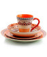 Zen Mozaik 16 Piece Dinnerware Set