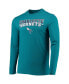 Комплект пижамы Concepts Sport Black, Teal Charlotte Hornets Long Sleeve T-Shirt & Pants Sleep Set