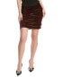 1.State Velvet Mini Skirt Women's