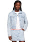 Women's Izzie Slim-Fit Distressed Denim Jacket