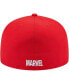 Men's Red Spider-Man Faces 59FIFTY Fitted Hat