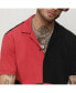 Men's Crimson Red & Jet Black Maxi Checkers Shirt