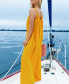 Women's Sunshine Yellow Sleeveless Loose Fit Jumpsuit