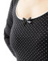 ASOS DESIGN polka dot mini dress