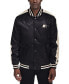 Men's Enzo Stripe Logo Satin Jacket