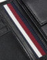 Tommy Hilfiger logo wallet with coin pouch in black