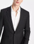 River Island super skinny suit jacket in black