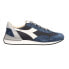 Diadora Equipe Mad Nubuck Sw Lace Up Mens Blue Sneakers Casual Shoes 179020-600